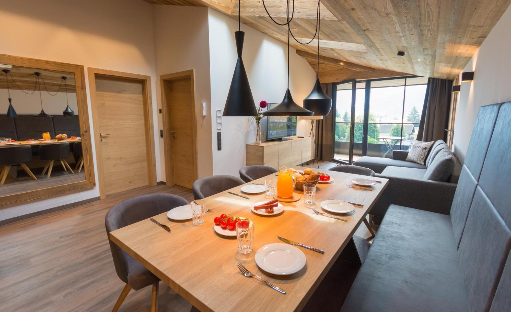 Schoenblick Residence Apartments - Including Summer Card Zell am See Rom bilde